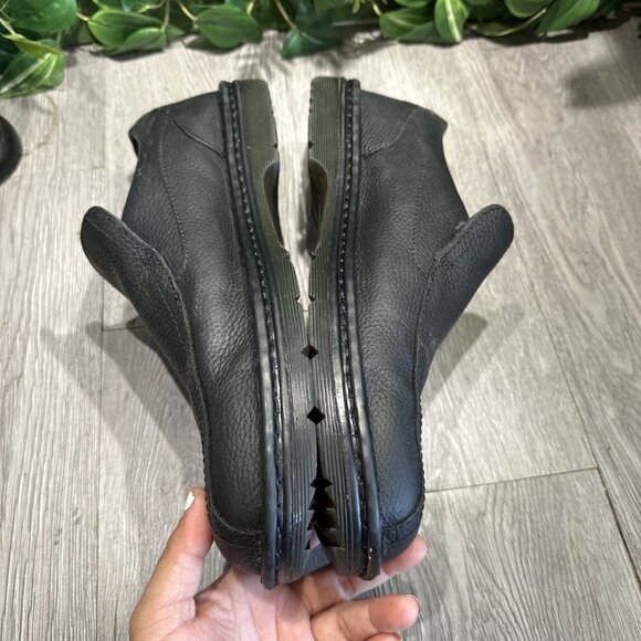 Dr Martens Black Norfolk Slip on Round Toe Textured Leather Loafers Size US M 13 - Picture 10 of 10